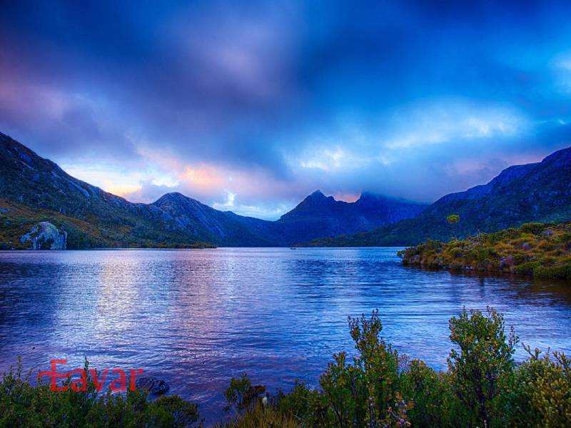 کوهستان کریدل و پارک ملی دریاچه سنت کلر؛ ایالت تاسمانی