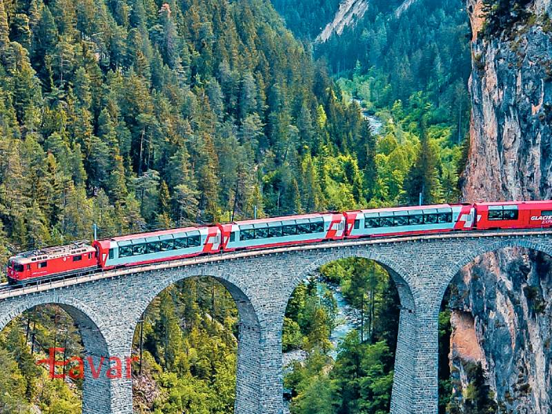 گلاسیر اکسپرس؛ سوئیس