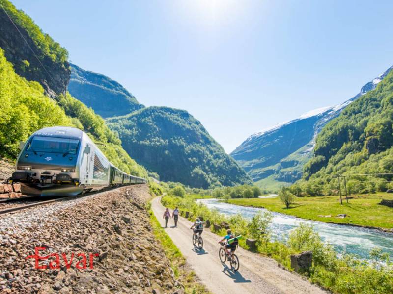 راه آهن فلام سینک ترین؛ نروژ