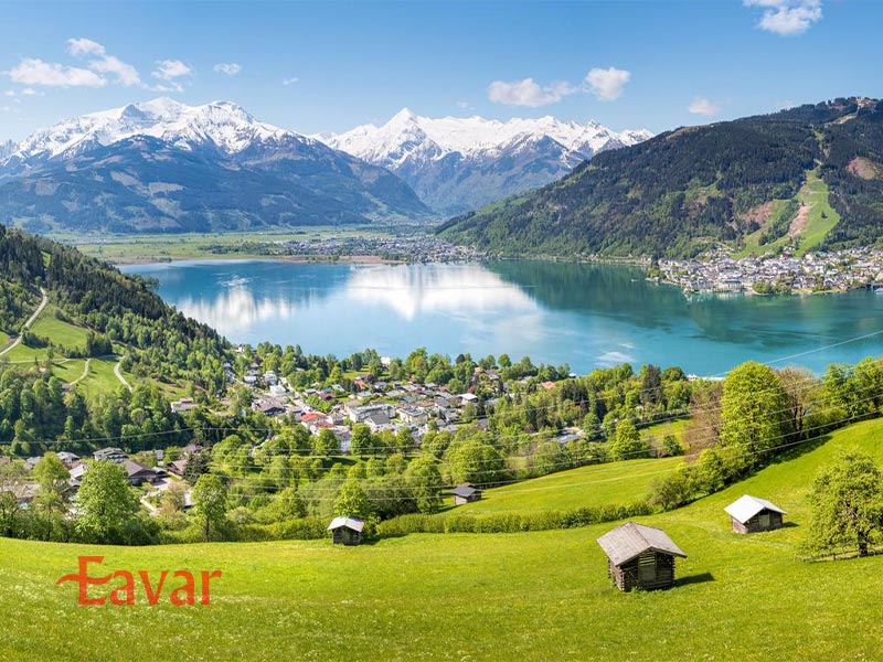دریاچه زل آم سی در اتریش