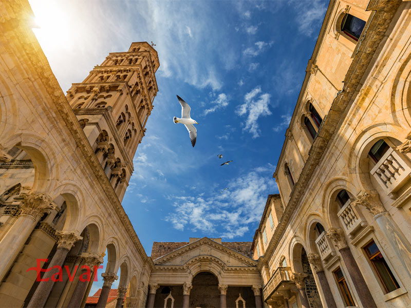 کاخ دیوکلتیان در اسپلیت کرواسی