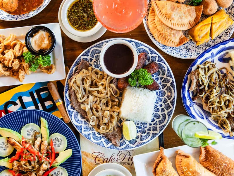 انواع غذاهای کوبا