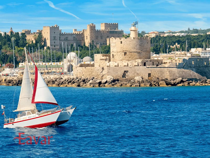 دسترسی به جزیره رودس یونان
