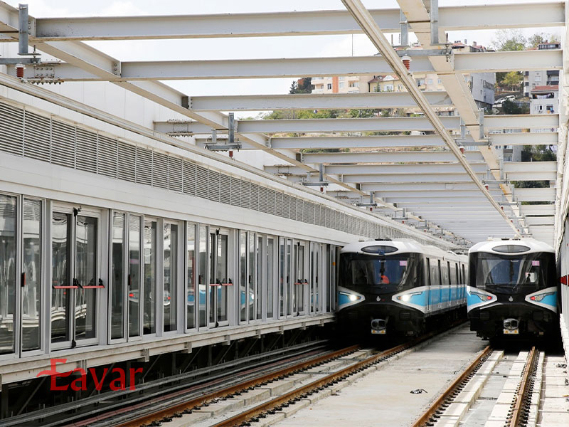 خط تمام اتوماتیک M7 مترو استانبول 