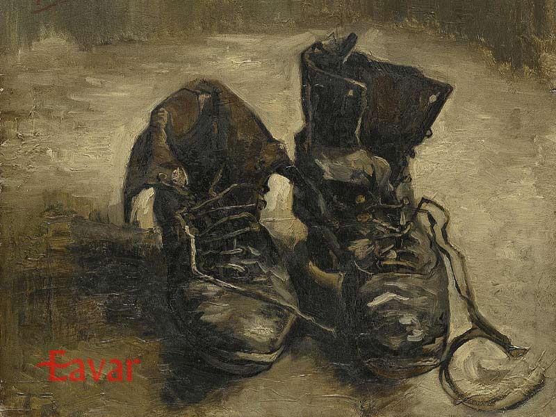 نقاشی چکمه های ونگوگ