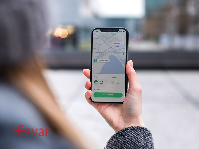 اپلیکیشن بولت از تاکسی های آنلاین