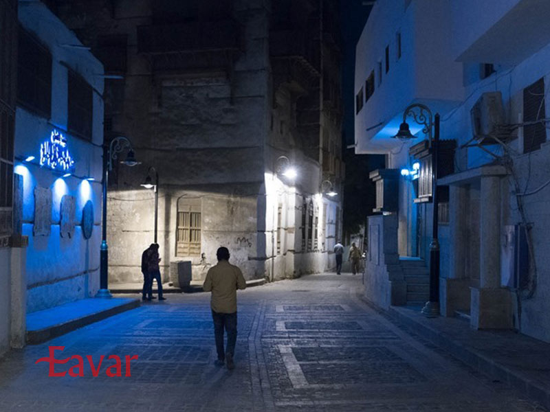 پیاده روی در شب