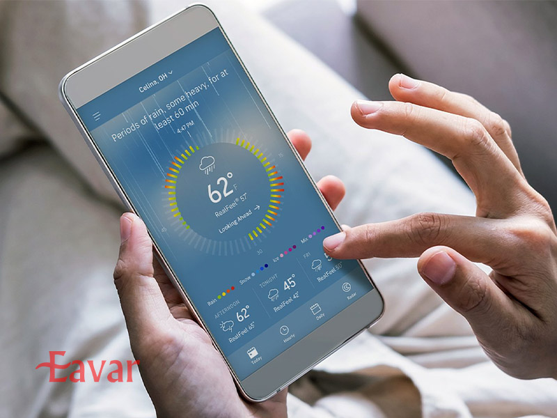 اپلیکیشن اکیو ودر در سفر