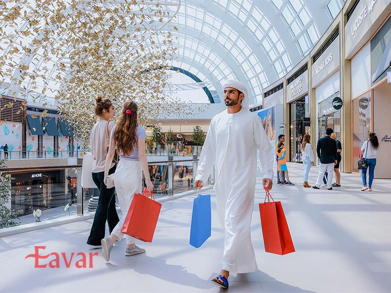 دبی هیلز مال از بهترین مراکز خرید دبی