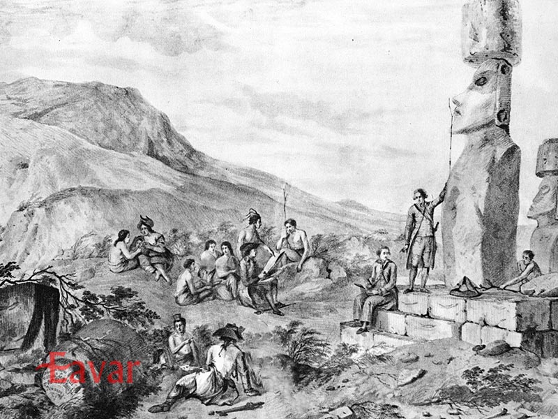 تاریخچه ساخت مجسمه موآی