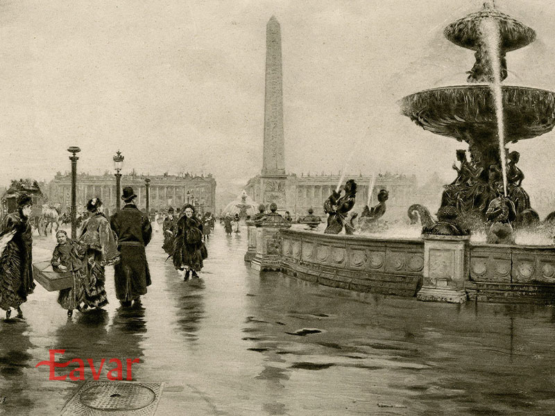 تاریخچه میدان کنکورد پاریس