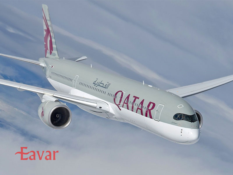 قطر ایرویز پرواز تهران سانتورینی