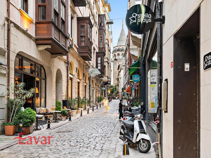 خیابان سردار اکرم از خیابان های اطراف تکسیم