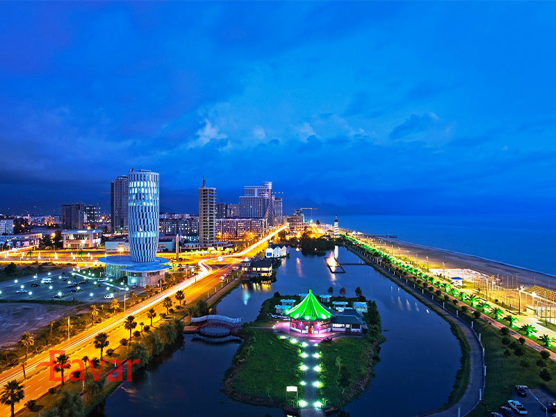 بلوار باتومی از مکان های دیدنی گرجستان