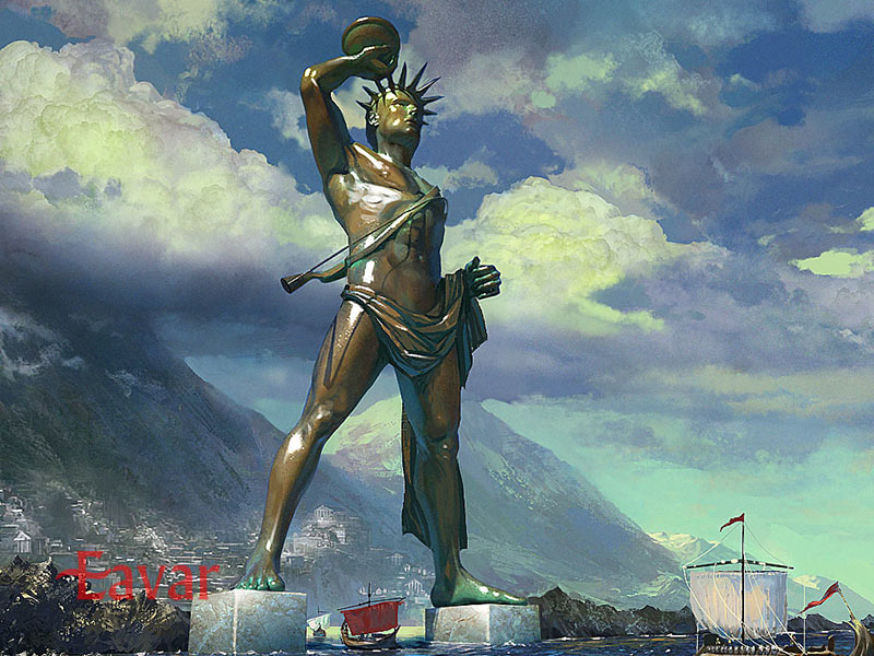 غول رودس از عجایب دنیای قدیم