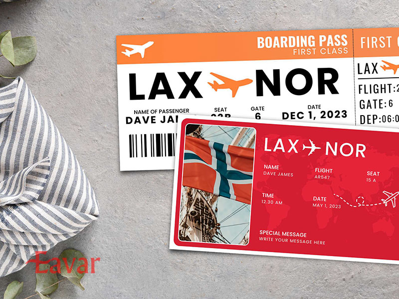 قیمت بلیط هواپیما نروژ