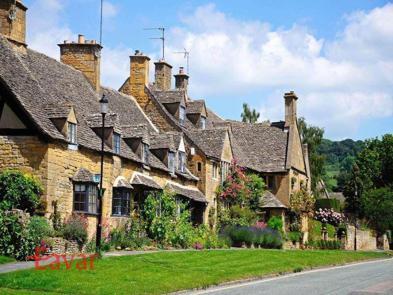 کاتسولدز یکی از روستاهای مهم انگلستان