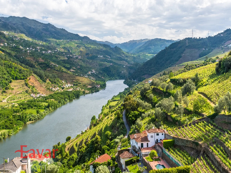 دره دورو یکی از جاذبه های طبیعی پرتغال