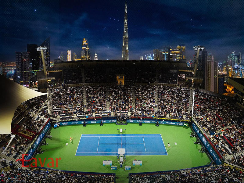 مسابقات تنیس دیوتی فری دبی از رویدادهای ورزشی مشهور دبی