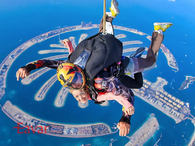 جشنواره بین المللی پاراشوت از رویدادخای هیجان انگیز دبی