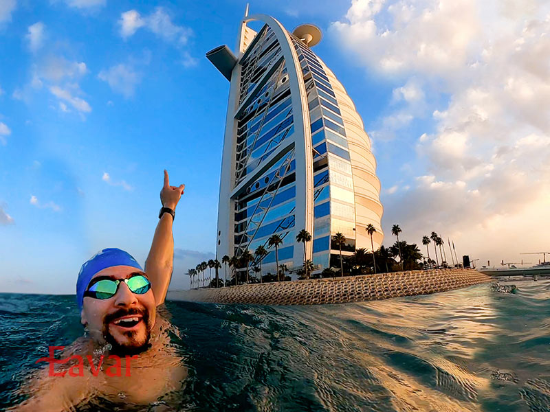 جشنواره شنا دبی از جشن های ورزشی عمومی دبی