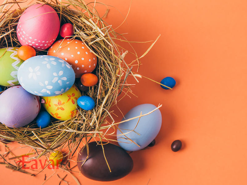 تخم مرغ رنگی عید پاک