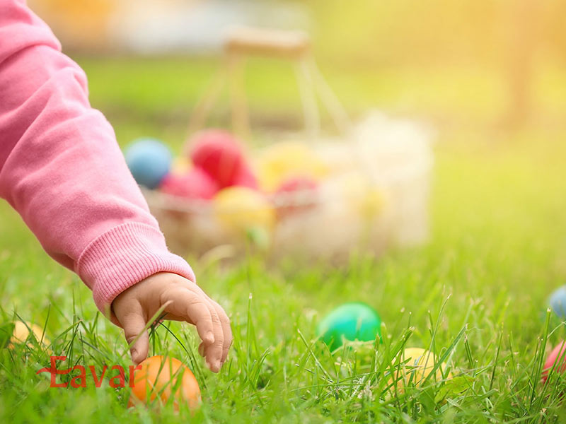 جستجوی تخم مرغ از رسوم عید پاک