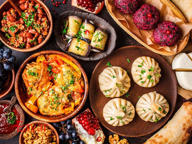 هزینه خورد و خوراک در گرجستان