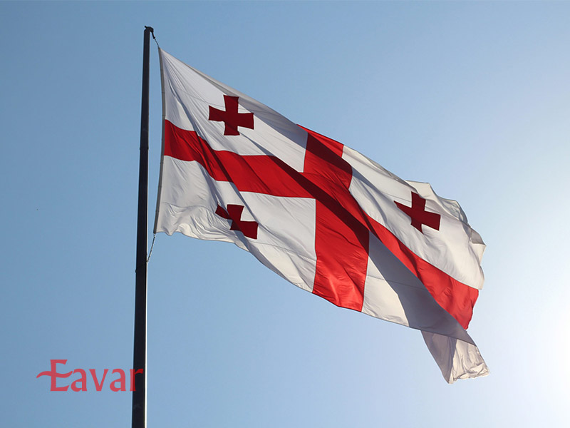 پرچم گرجستان
