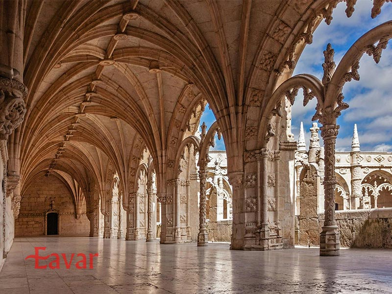 صومعه جرونیموس از دیدنی های لیسبون پرتغال