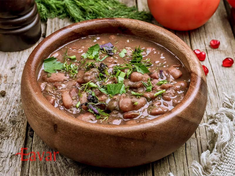 لوبیو از غذاهای محلی گرجستان