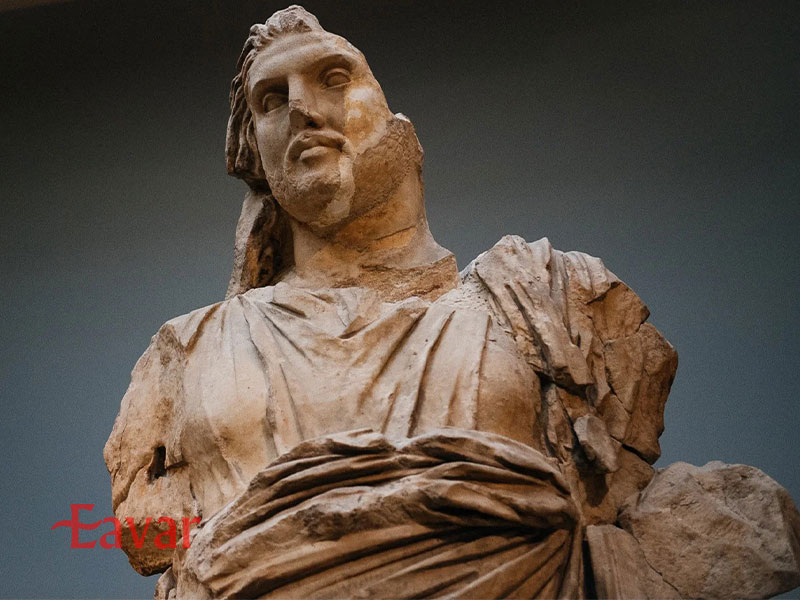 بقایای آرامگاه هالیکارناسوس از عجایب هفتگانه جهان باستان