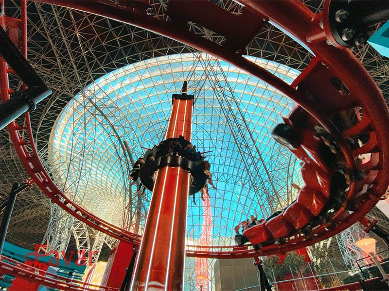 ترن هوایی ماموریت فراری در دنیای فراری دبی