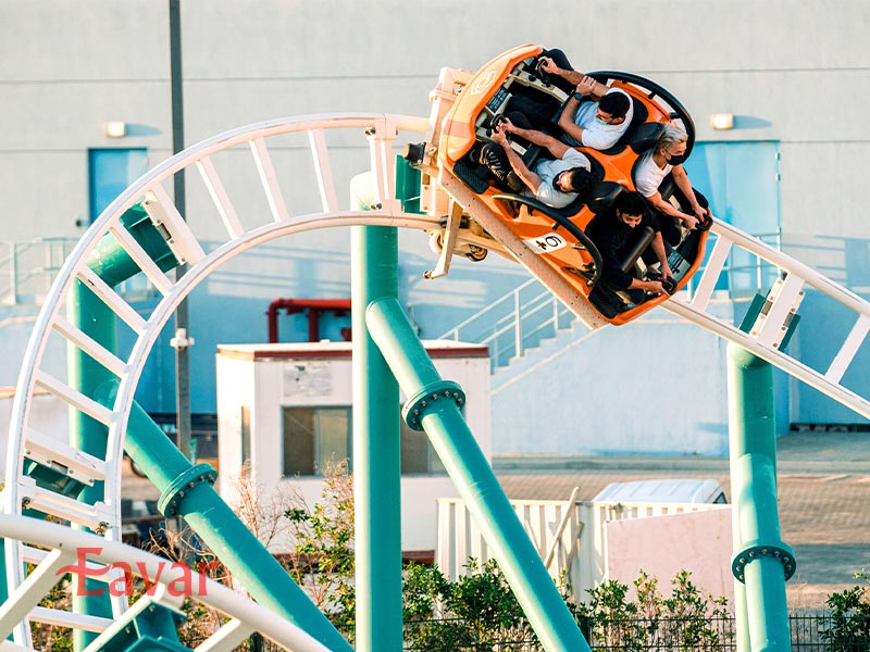 ترن هوایی اکنون مرا می بینی در موشن گیت دبی