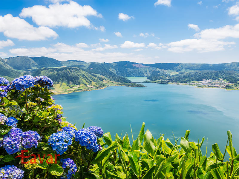 کالدرای سته سیدادش از جاذبه های طبیعی پرتغال