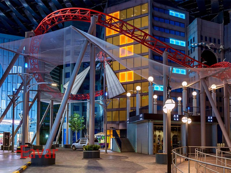 ترن هوایی مرد عنکبوتی: انتقام دکتر اختاپوس در موشن گیت دبی