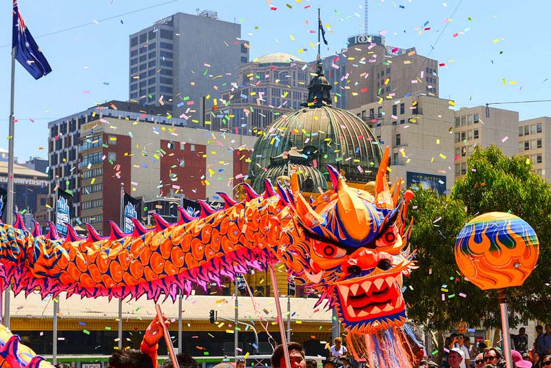 فستیوال سال نو چینی ها استرالیا