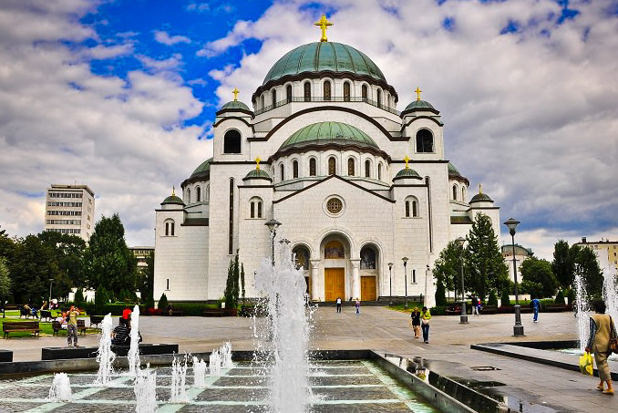 کلیسای سنت ساوا از دیدنی های بلگراد