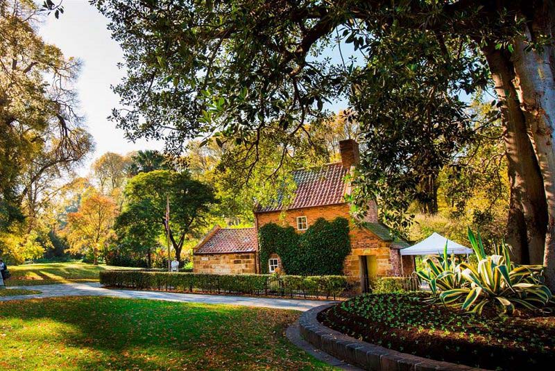 باغ کلبه کاپیتان کوک