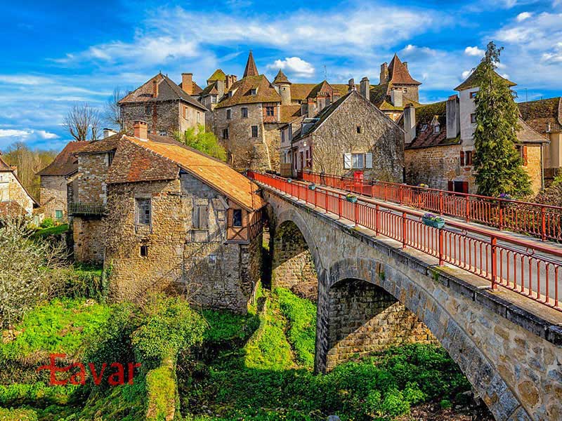 روستاهای منطقه دوردونی فرانسه