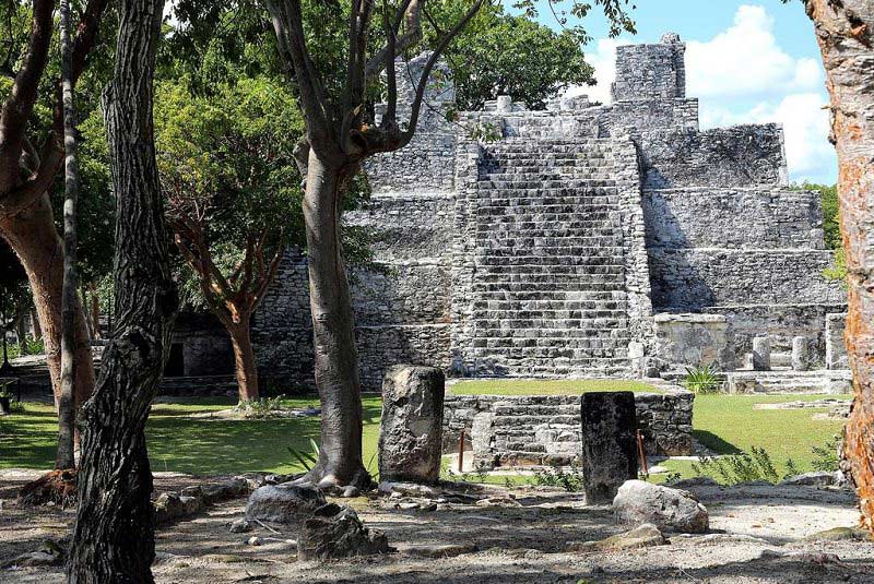 محوطه باستانی ال مکو از جاهای دیدنی کانکون