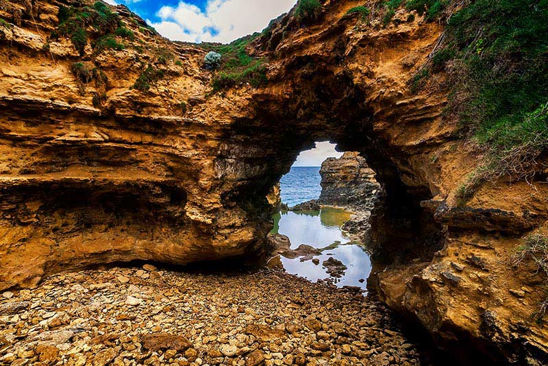 گروتو از دیدنی های جاده گریت اوشن ملبورن