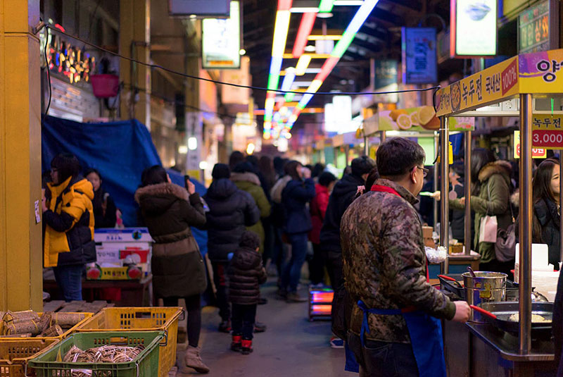غذاهای خیابانی جئونجو