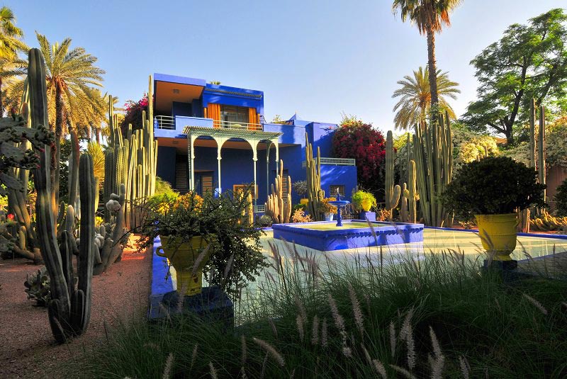 باغ های ماژورل مراکش