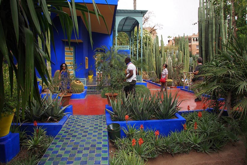 بازدید از باغ‌های ماژورل