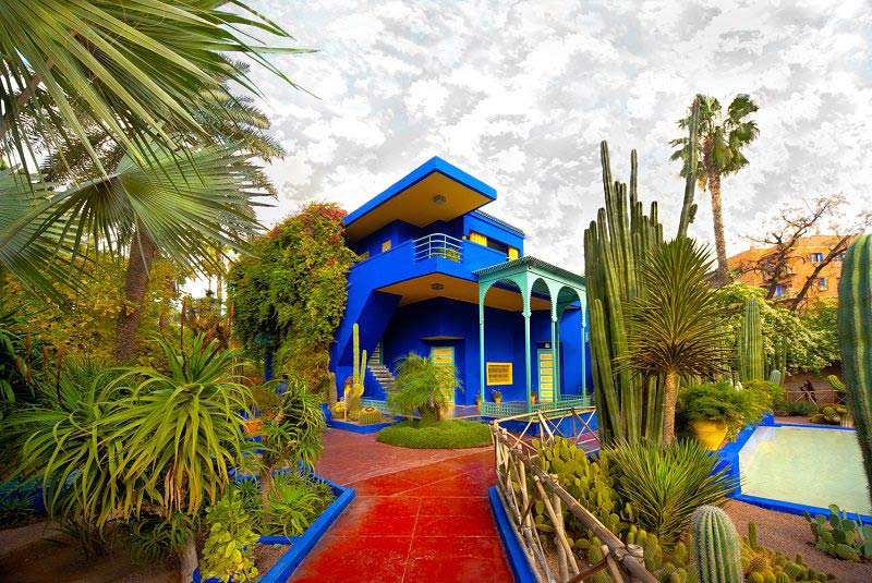 باغ ماژورل از جاذبه های گردشگری مراکش