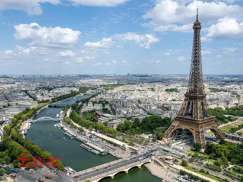 شهر پاریس در فرانسه