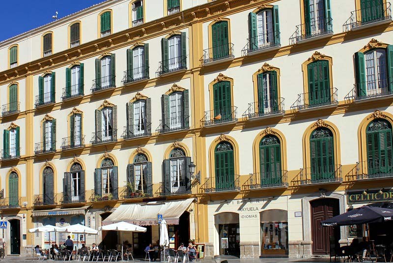 نمای بیرونی خانه پیکاسو مالاگا