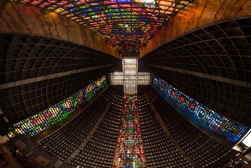 سقف کلیسای جامع ریودوژانیرو