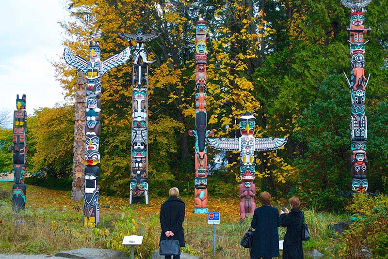 ستون های تونم پارک استنلی ونکوور